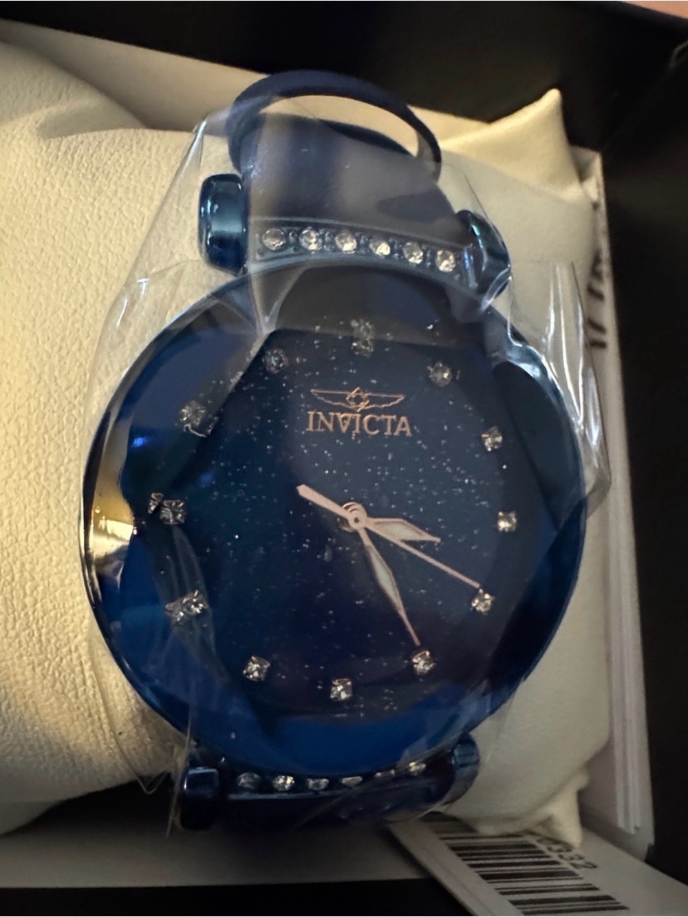 New in box invicta blue crystal celestial watch